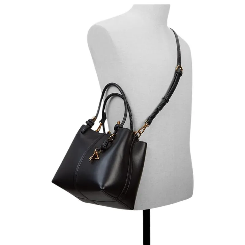 ALDO Evielily Satchel - Black Overflow