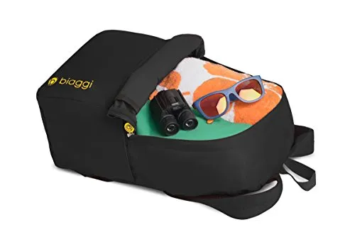 Biaggi Luggage Paksak Packable Backpack As As Seen on Shark Tank Black 16-Inch
