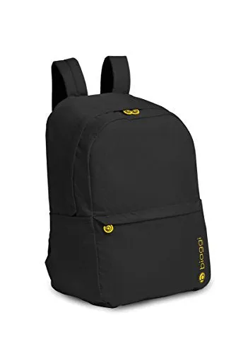 Biaggi Luggage Paksak Packable Backpack As As Seen on Shark Tank Black 16-Inch