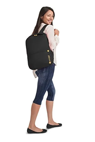 Biaggi Luggage Paksak Packable Backpack As As Seen on Shark Tank Black 16-Inch