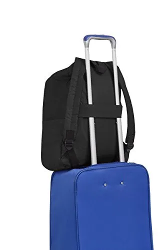 Biaggi Luggage Paksak Packable Backpack As As Seen on Shark Tank Black 16-Inch