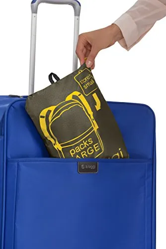 Biaggi Luggage Paksak Packable Backpack As As Seen on Shark Tank Olive 17-Inch