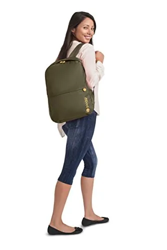 Biaggi Luggage Paksak Packable Backpack As As Seen on Shark Tank Olive 17-Inch