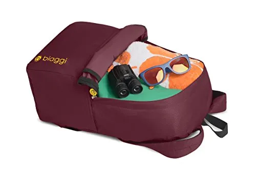 Biaggi Luggage Paksak Packable Backpack As As Seen on Shark Tank Red 17-Inch