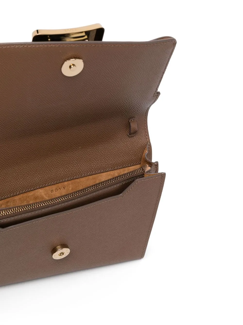 Boyy Women Buckle Travel Case Epsom Leather Handbag