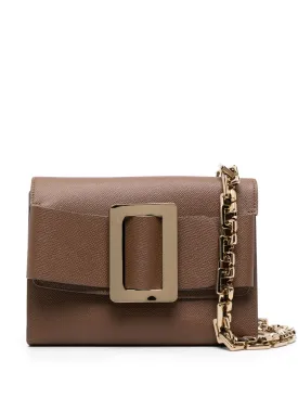 Boyy Women Buckle Travel Case Epsom Leather Handbag