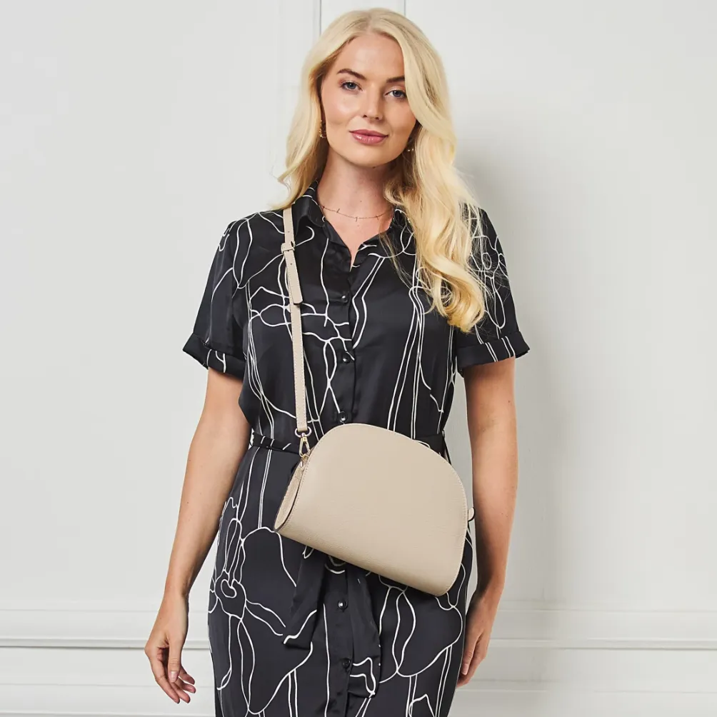 Elie Beaumont Moon Bag - Biscuit