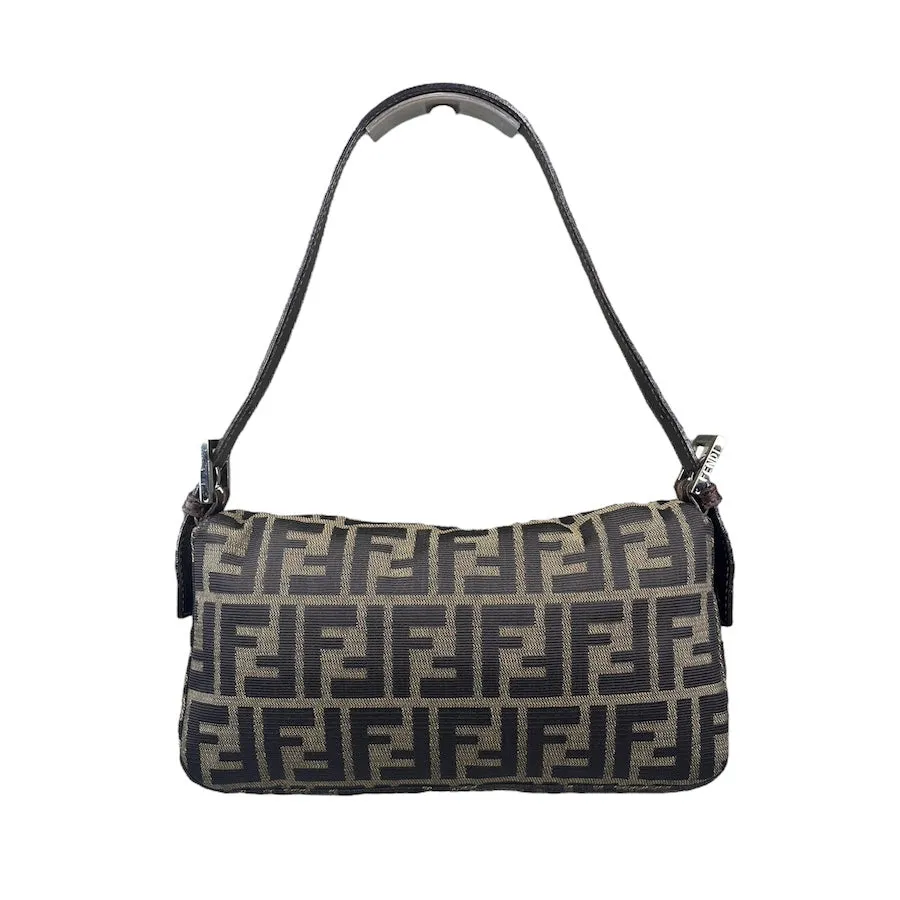 FENDI CLASSIC ZUCCA CANVAS BAGUETTE BAG
