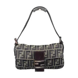 FENDI CLASSIC ZUCCA CANVAS BAGUETTE BAG