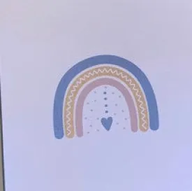 Greeting Card - Rainbow Heart
