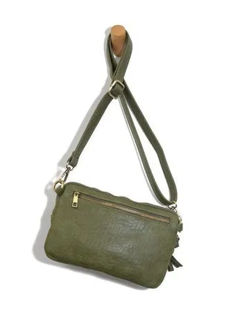 Kendra Cargo Pocket Sling / Crossbody Bag - L8185-03  -  Women  MOSS