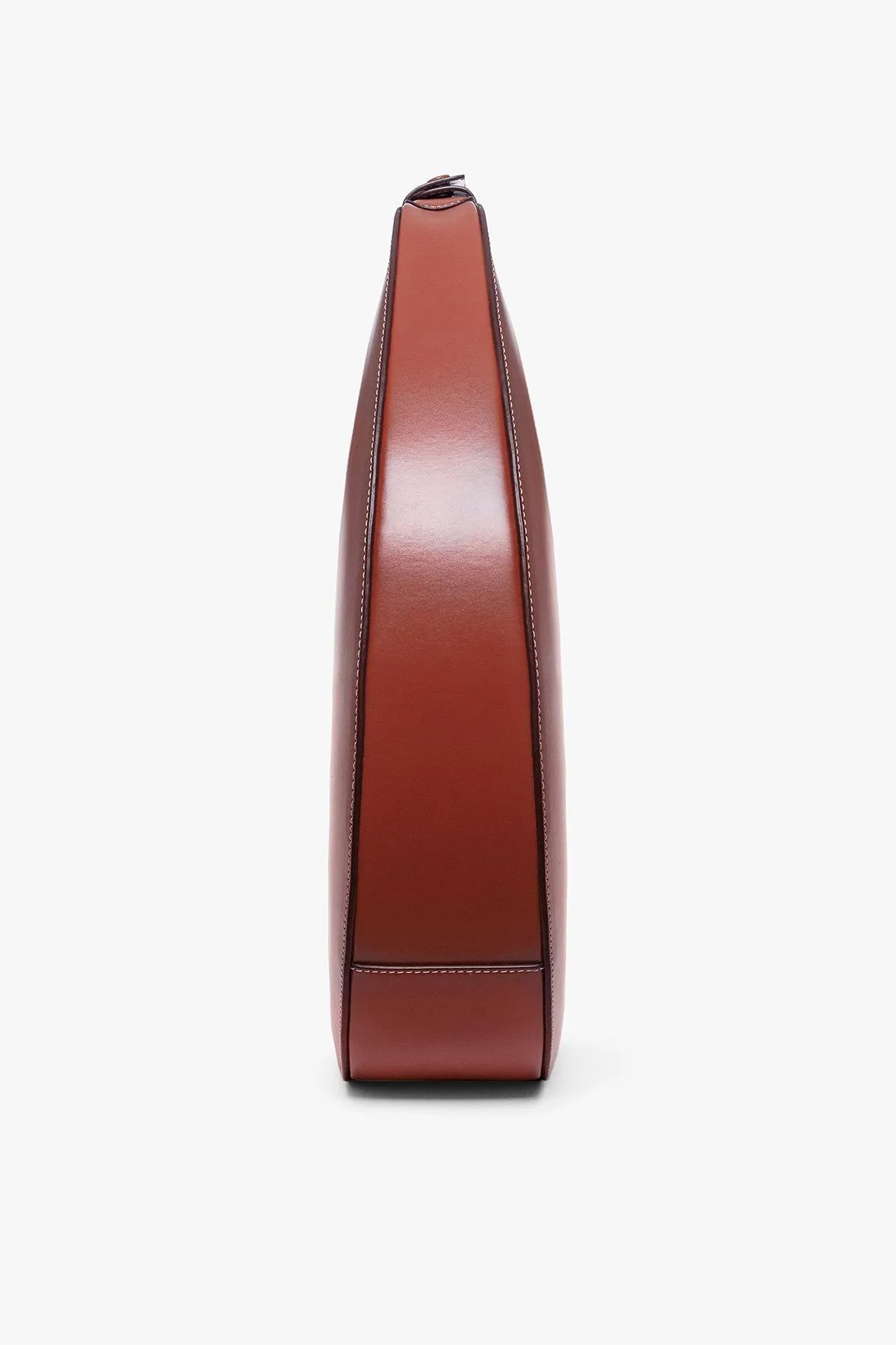 LARGE MOON BAG | COGNAC