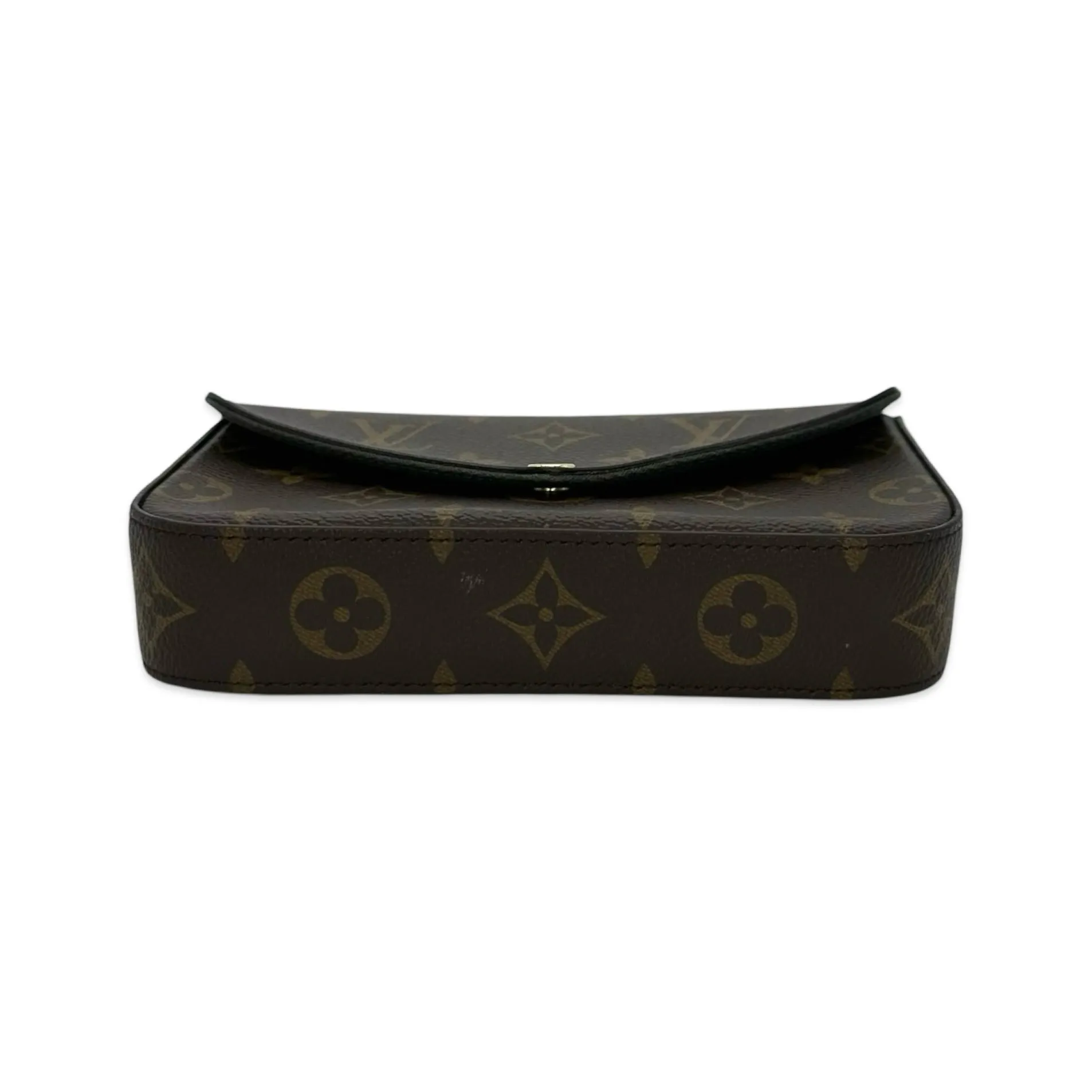 LOUIS VUITTON: Monogram Felicie Strap and Go