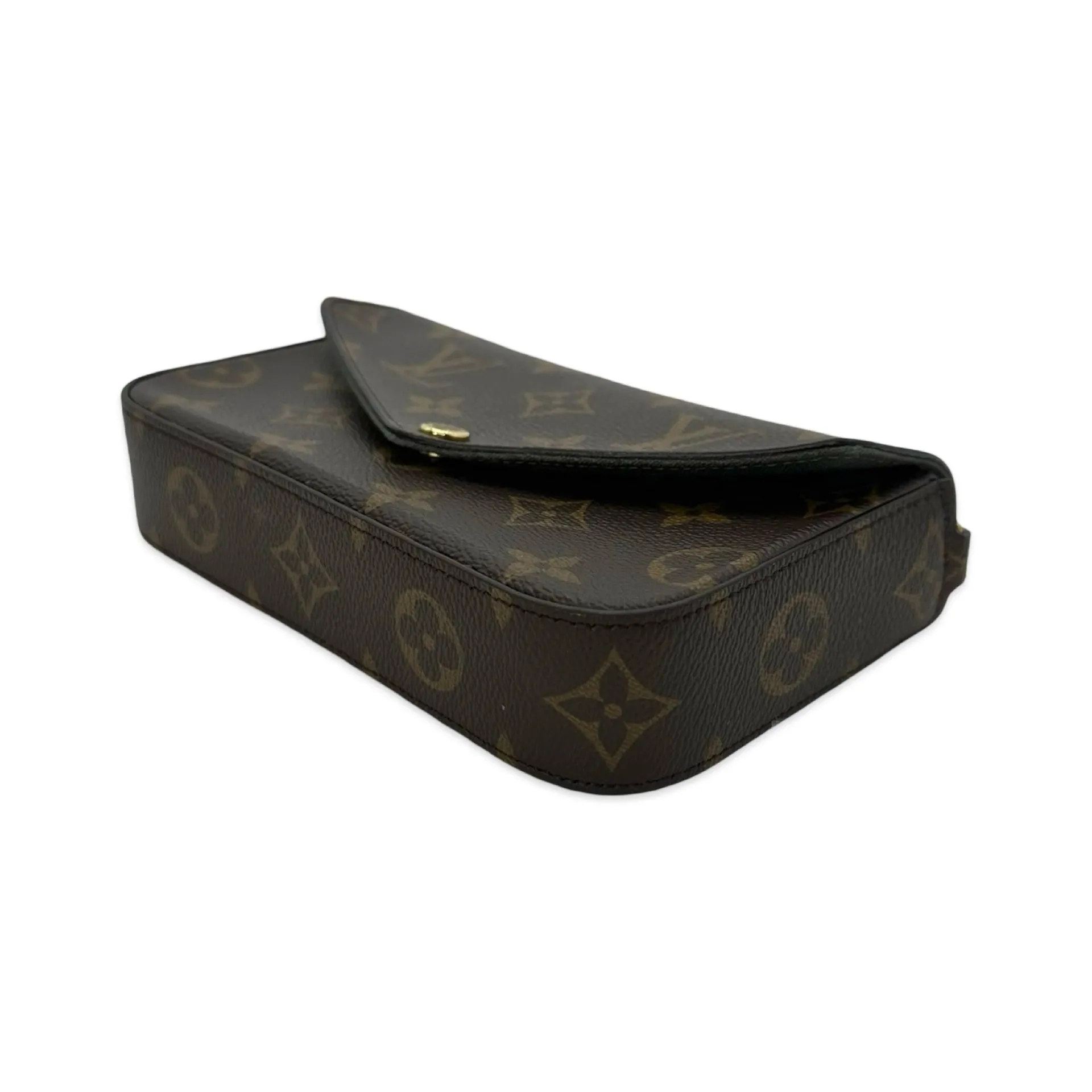 LOUIS VUITTON: Monogram Felicie Strap and Go