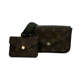 LOUIS VUITTON: Monogram Felicie Strap and Go