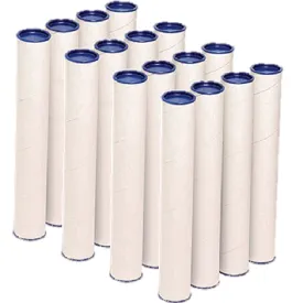 Marbig Mailing Tubes 60x600mm Shipping Posters 16 Pack BULK