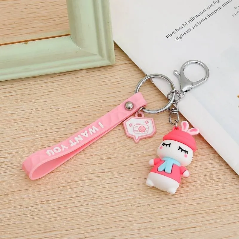 Mini Cute  Doll Keychain.