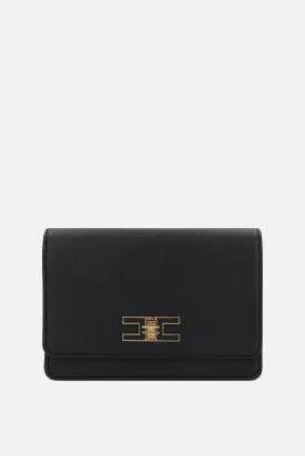 Mini Grommet Chain Leather Shoulder Bag