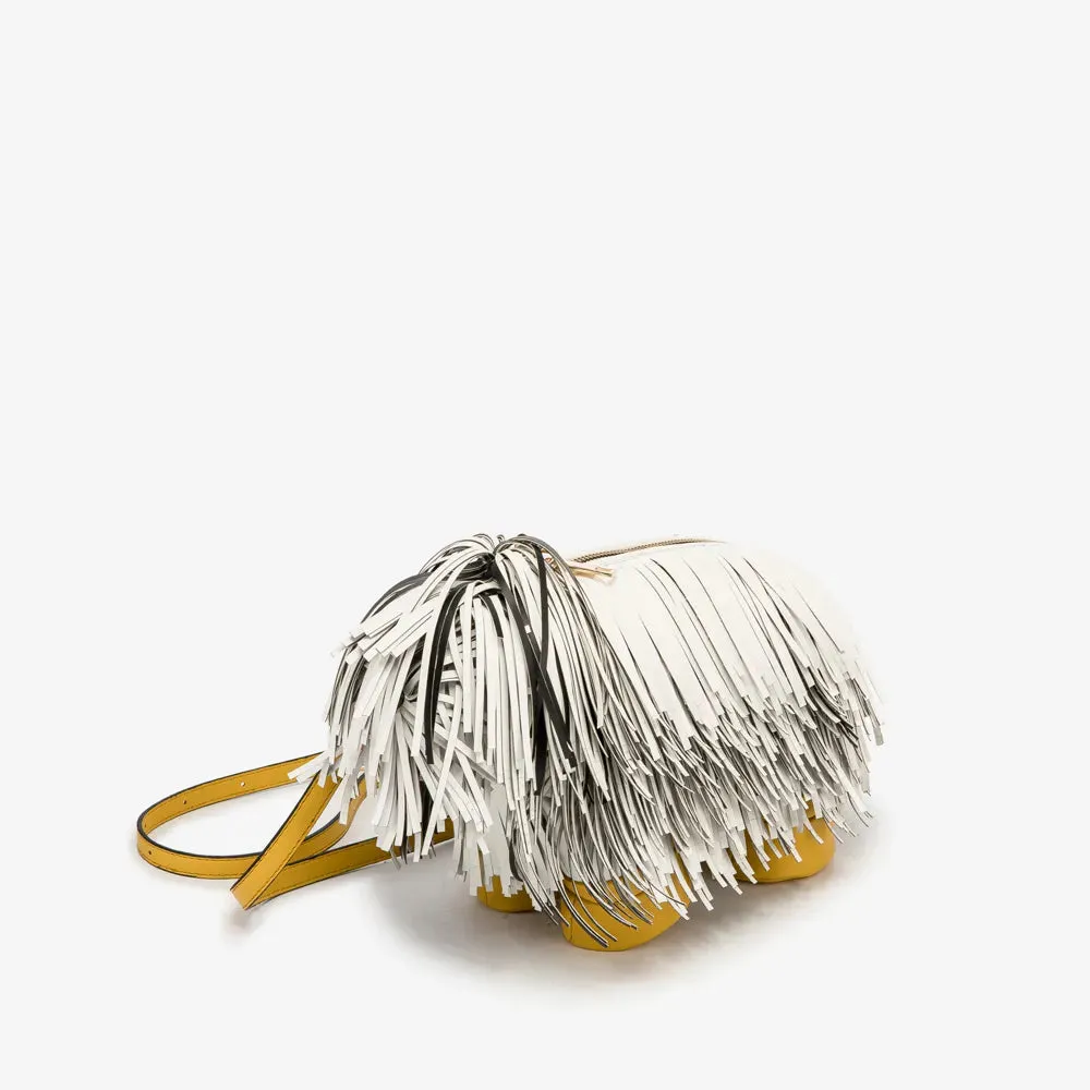 Mini Shaggy Dog Tassel Bags