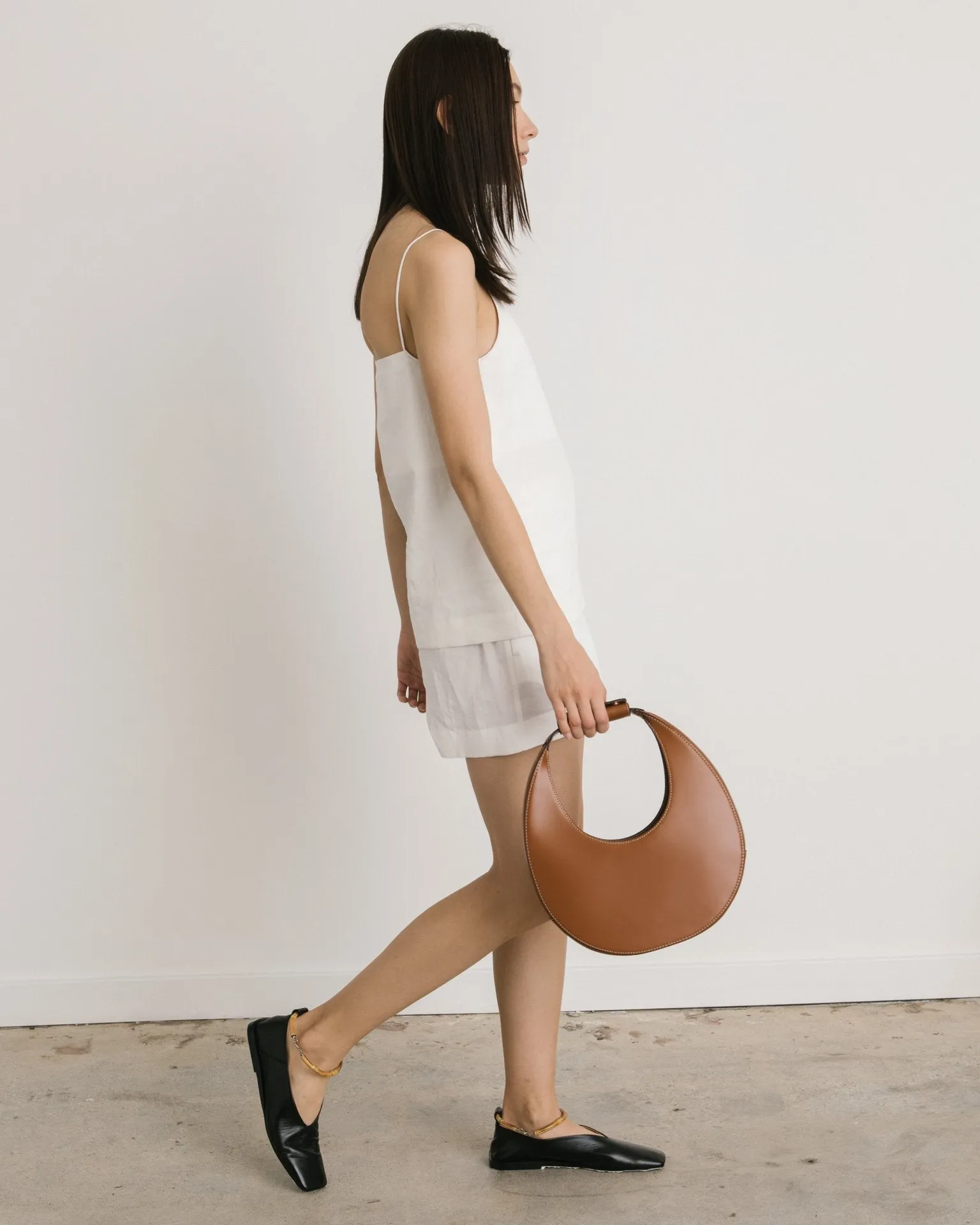 Moon Bag in Tan