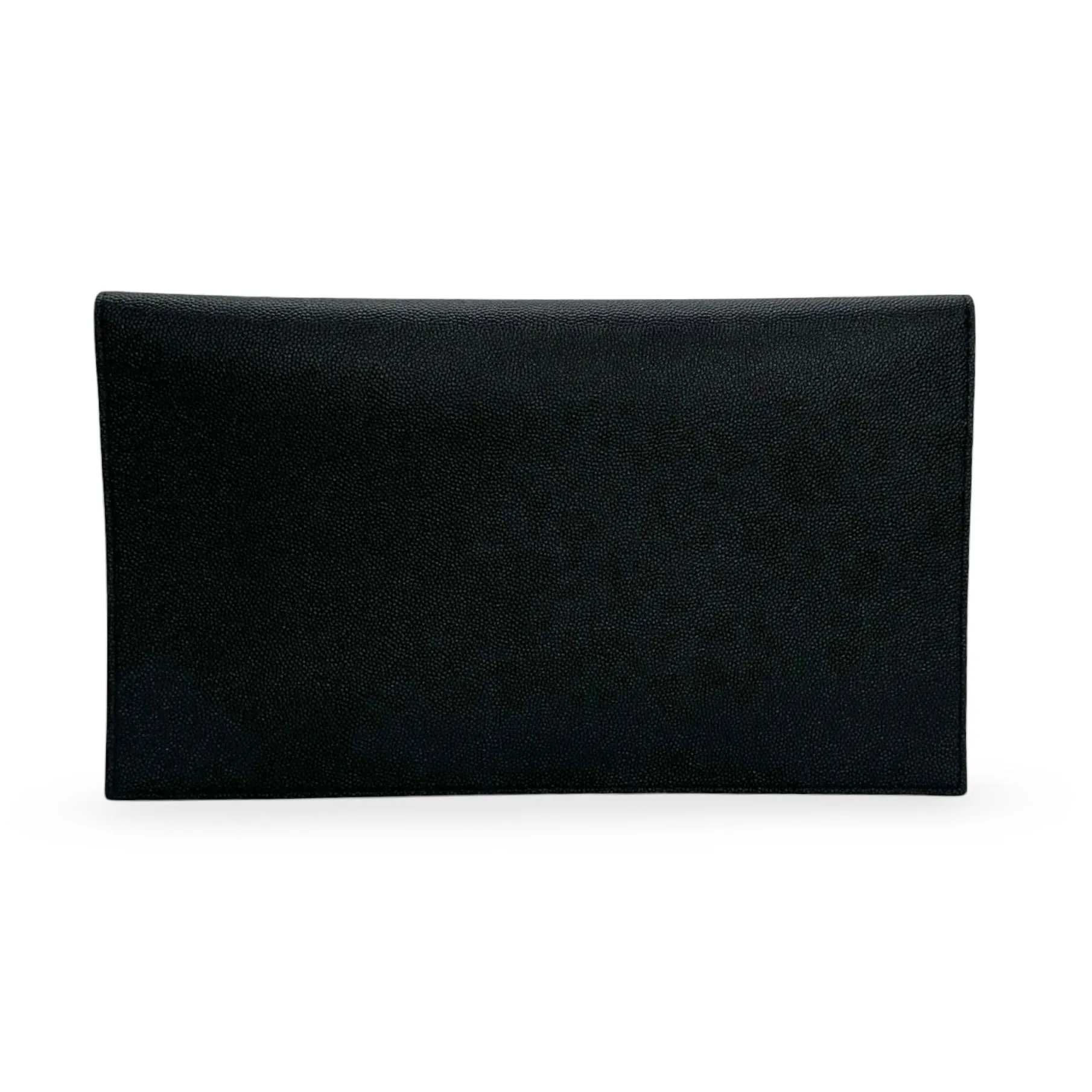 SAINT LAURENT: Grain de Poudre Uptown Envelope Pouch