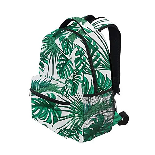 School Backpack Durable Children School Book Bags Mandala Black White