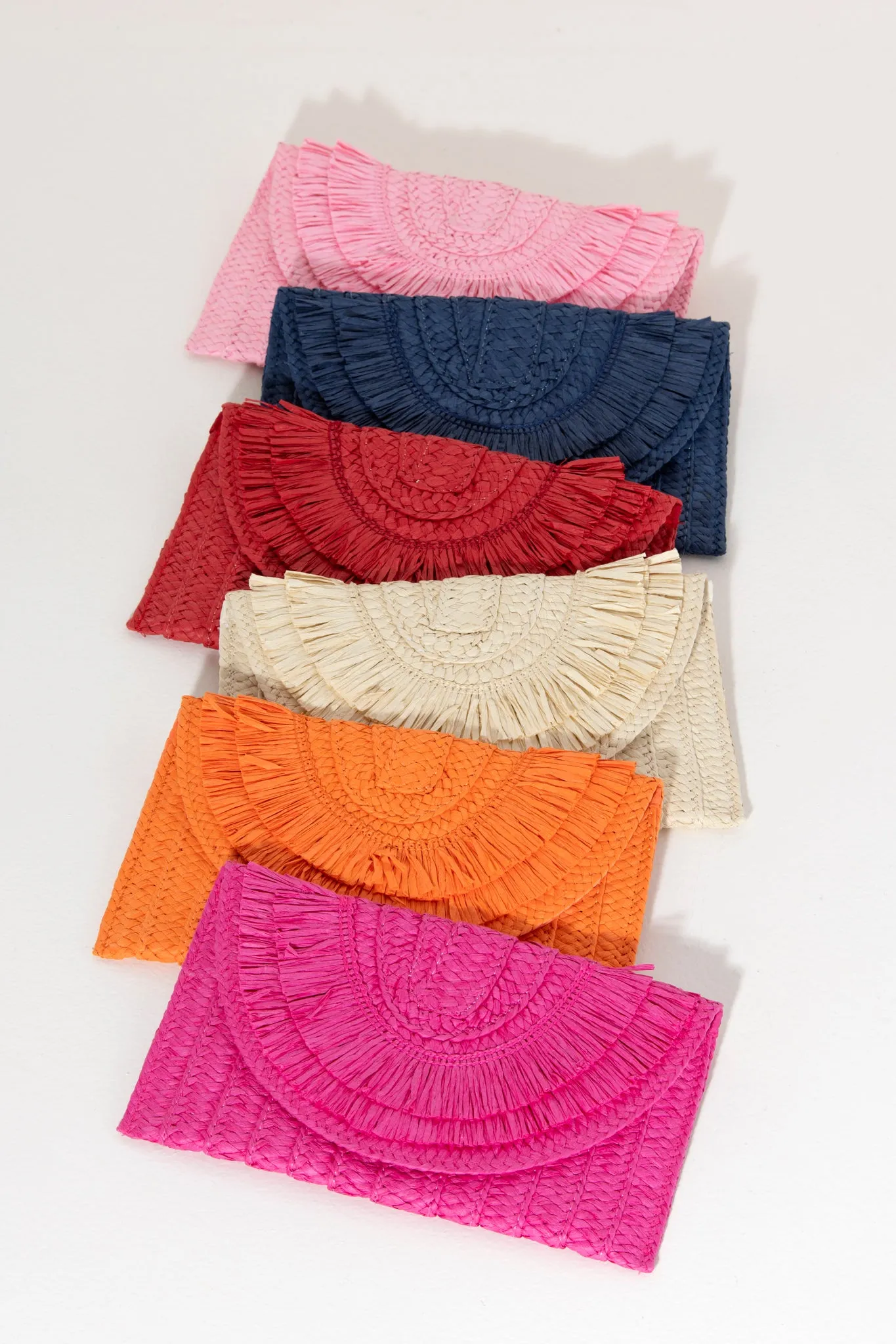 Shiraleah Sarah Clutch, Red - FINAL SALE ONLY