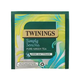 Simply Sencha Green Tea Loose Leaf Pyramid - Single Envelope