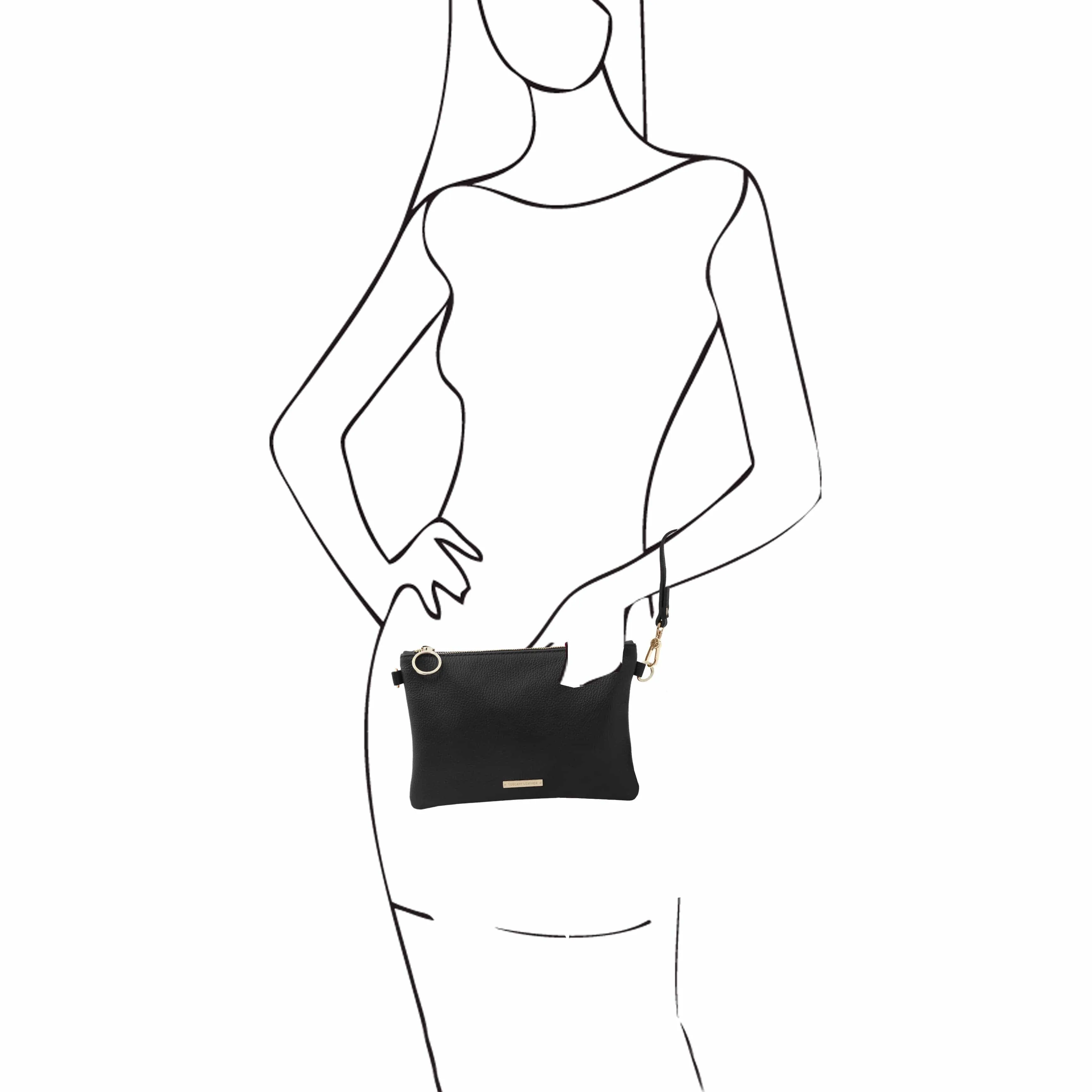 TL Bag - Soft Italian leather clutch | TL142029