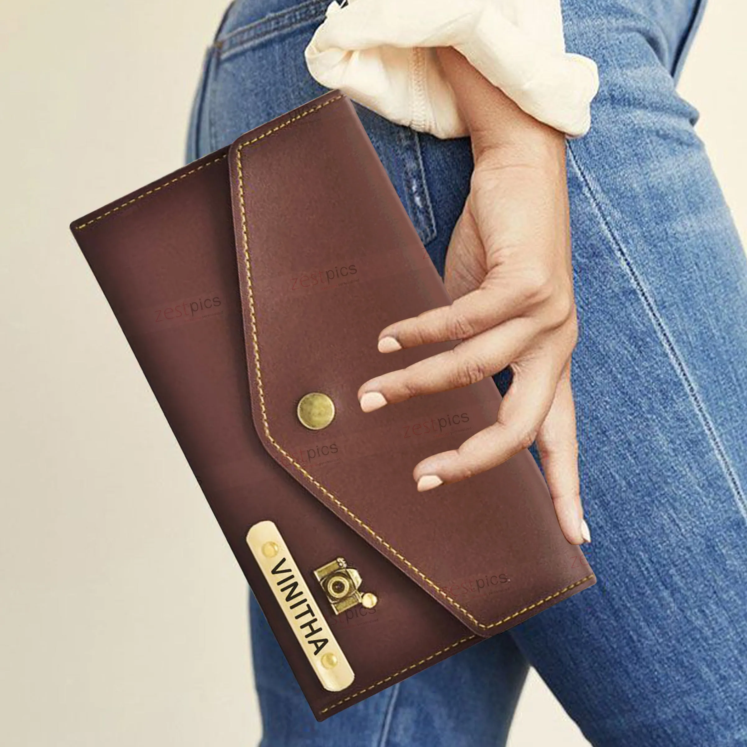 Women Clutch (Brown)