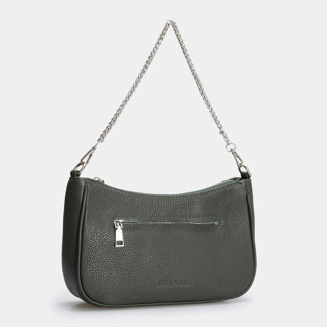 Women Leather Crossbody Bag Jane Grey